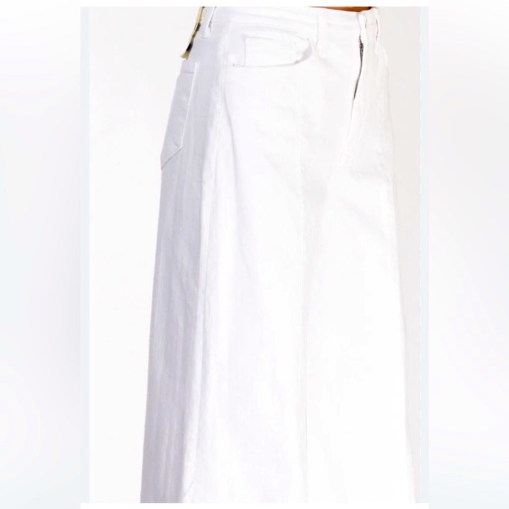 NWT L’Agence Sandy High-Rise Wide Leg Pants Jeans; Size 27; MSRP: $275. - Picture 6 of 9